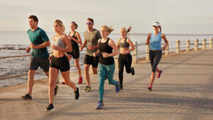Personas haciendo ejercicio: running