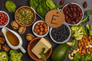Vegetales con vitamina E