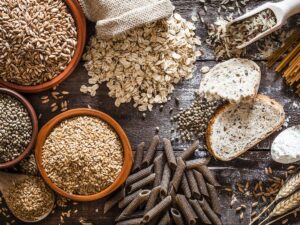 Alimentos con fibra